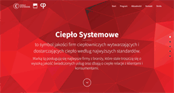 Desktop Screenshot of cieplosystemowe.biz