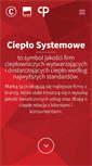 Mobile Screenshot of cieplosystemowe.biz